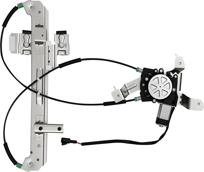 PZ 748-228 Rear Driver Side Power Window Regulator with Motor Assembly Replacement for 2000-2006 Chevrolet Tahoe, GMC Yukon, Cadillac Escalade - Image 1